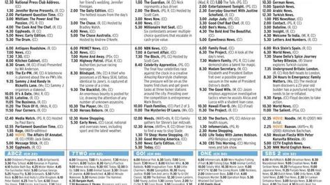 tv guide bundaberg